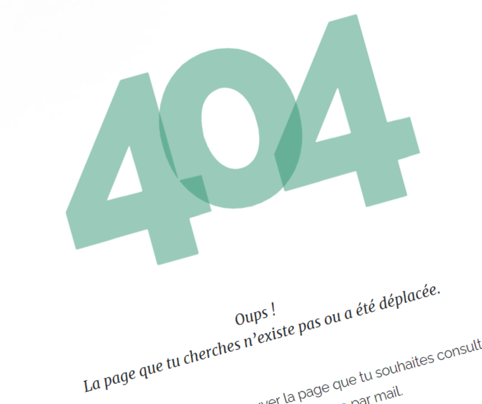 Ce dossier t'explique tout sur ce que veut dire erreur 404. Applique toutes nos astuces pour créer une page d'erreur à ton image.