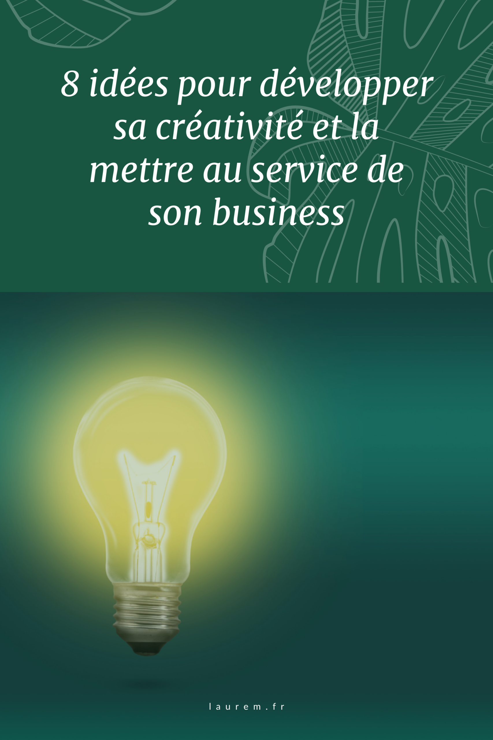  Quand on est entrepreneure, on avance parfois la tête dans le guidon ! Comment faire pour booster sa créativité pour servir son business ? #creativite #boostersacreativite #entrepreneur