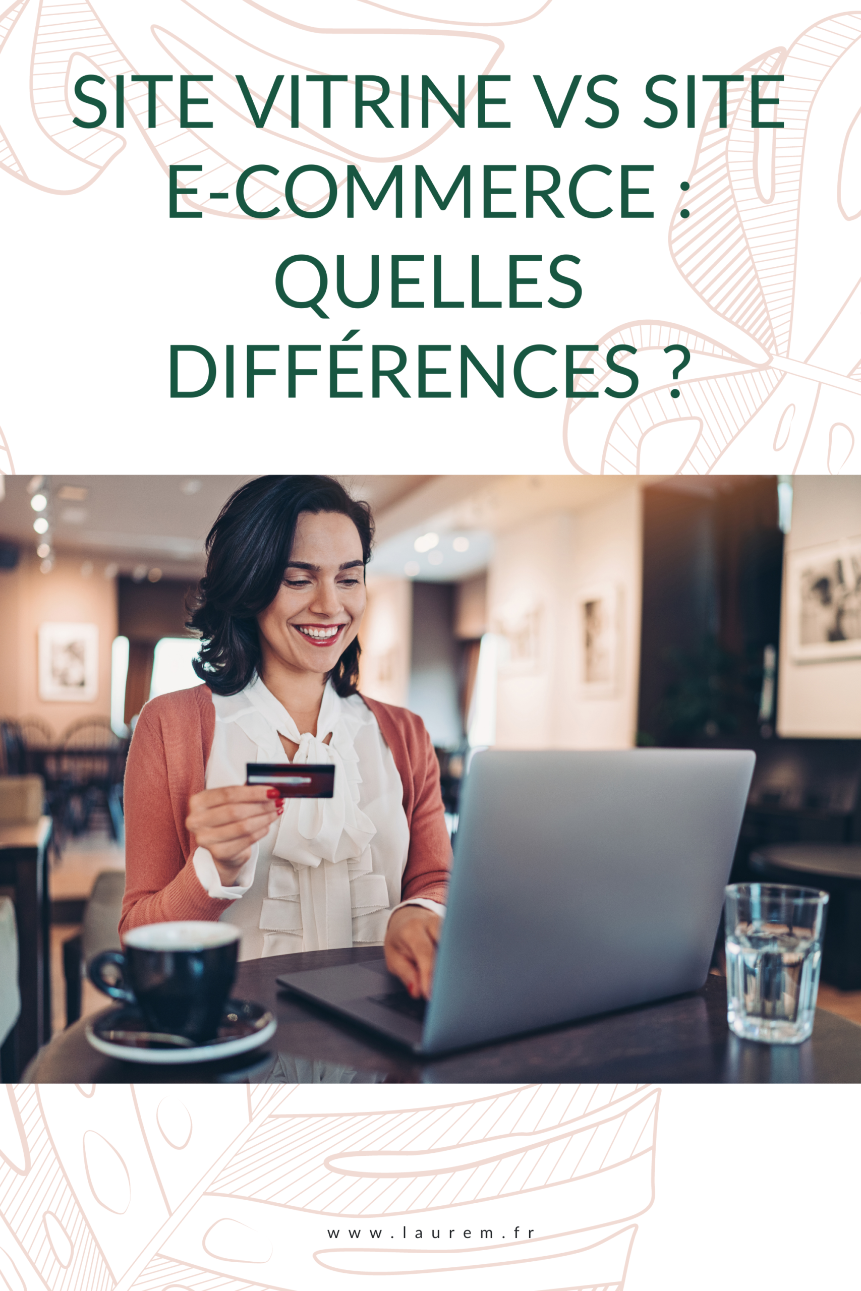 Site vitrine vs site e-commerce : quelles différences ? Ce guide t'aide à choisir entre un site vitrine et un site e-commerce. Découvre leurs différences, similitudes, avantages et inconvénients. #sitevitrine #ecommerce #wordpress