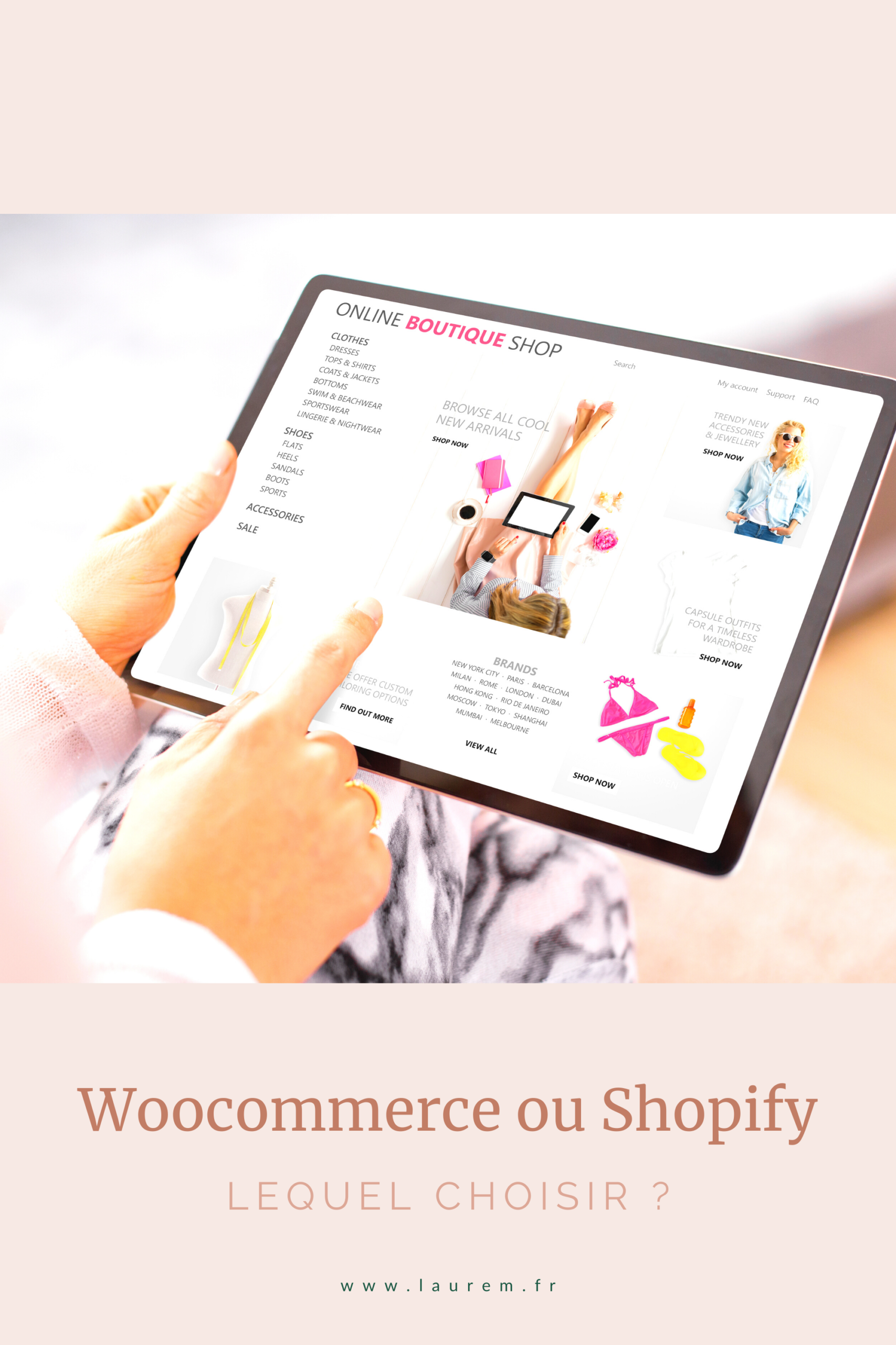 Découvre les différences entre Woocommerce et Shopify pour faire un choix éclairé et créer la boutique en ligne adaptée à ton projet ! #woocommerce #shopify #boutiqueenligne #commerceenligne